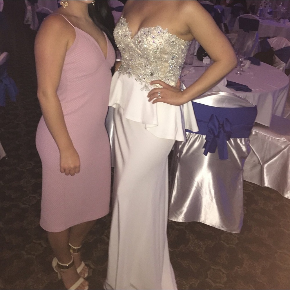 Tony Bowls Peplum Dress